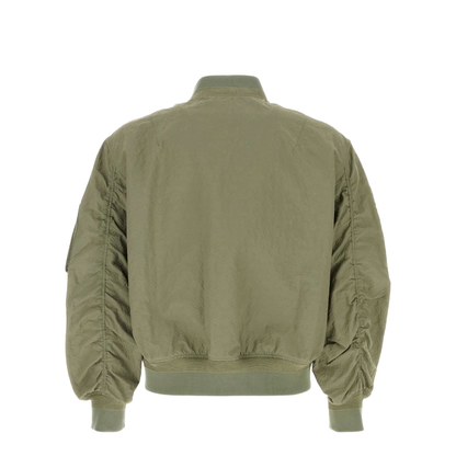 Bomber in Textured Monogram 72 Almond Green