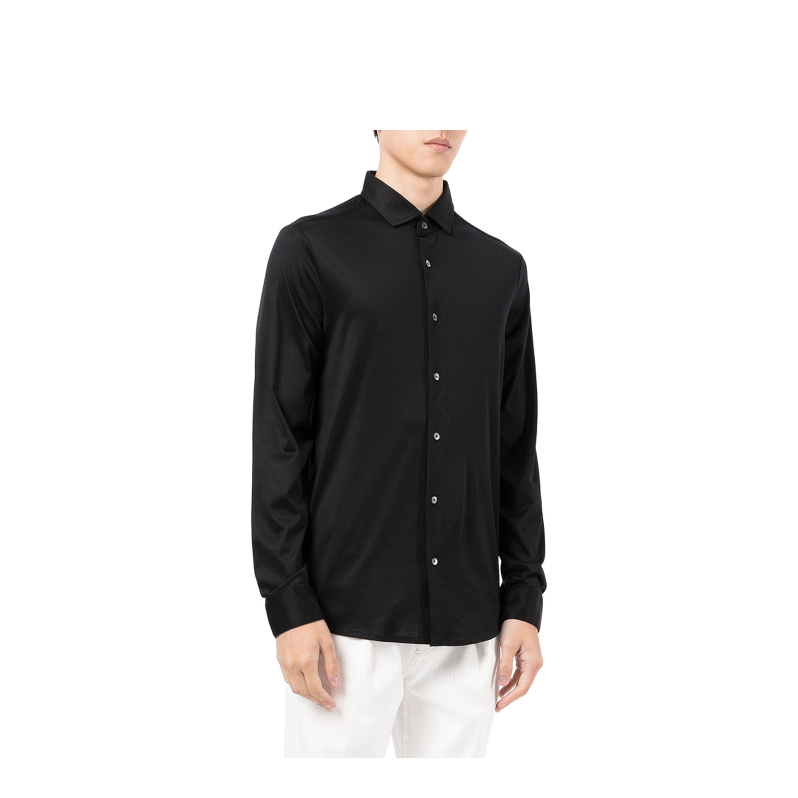 Lyocell and Cotton Blend Shirt