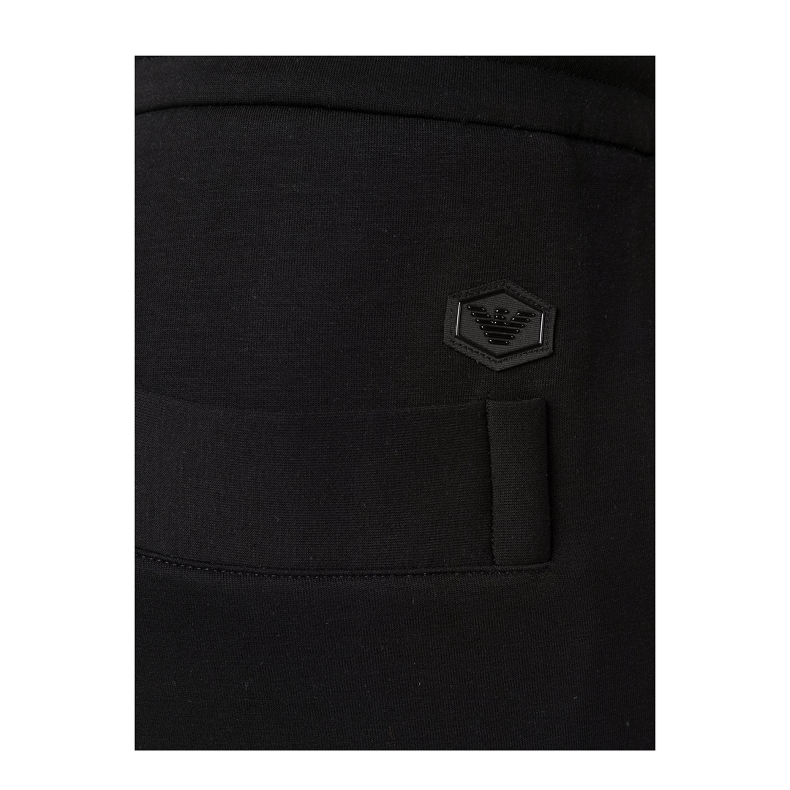 Cotton Blend Sweatpants - Black