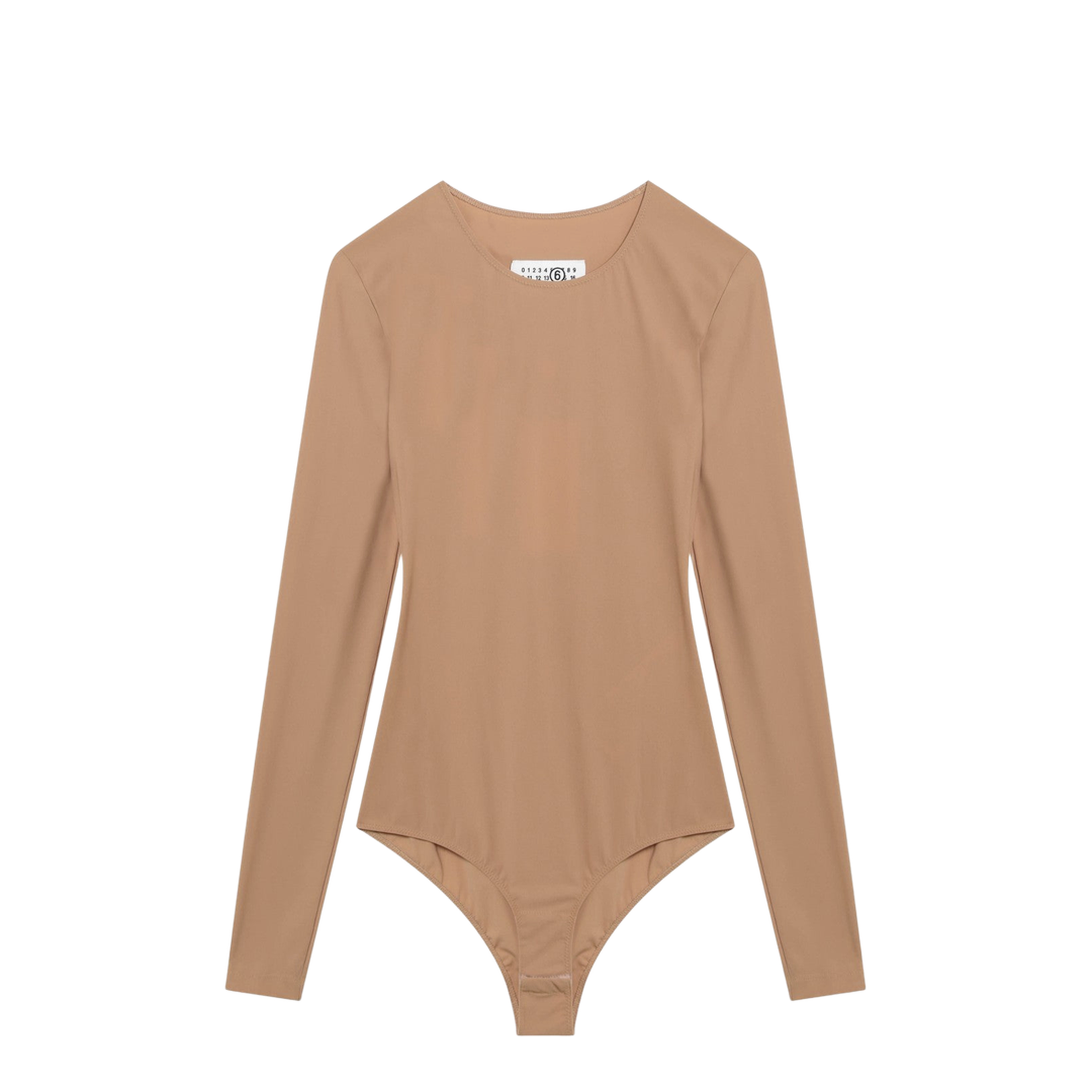 MAYFEYR - Mm6 Maison Margiela - Skin-Tone Bodysuit In Lycra Jersey - S52NA0075S20518131