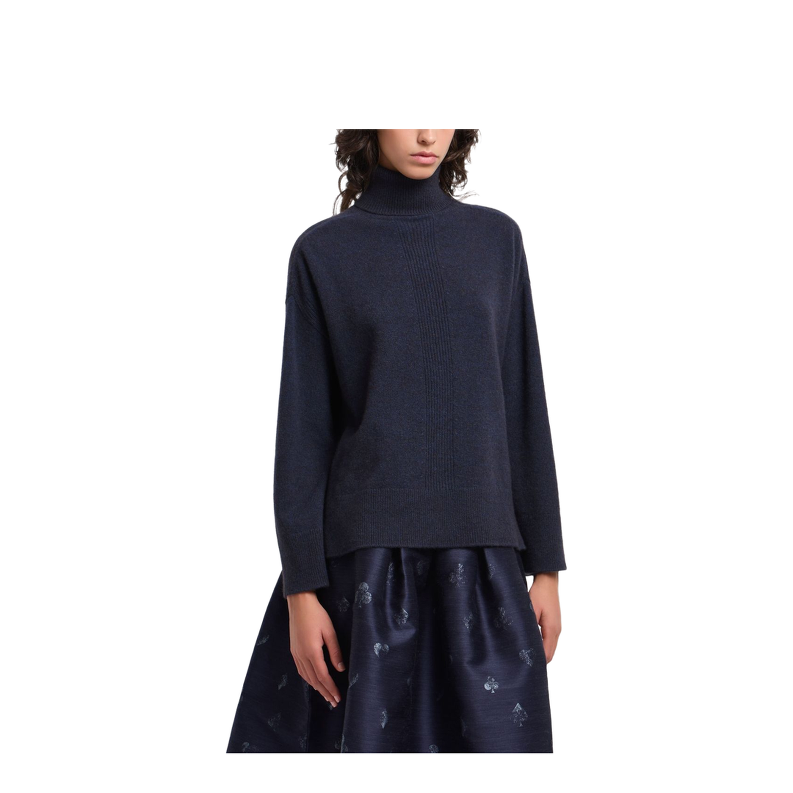 Rollneck Jumper in a Yak Wool Blend