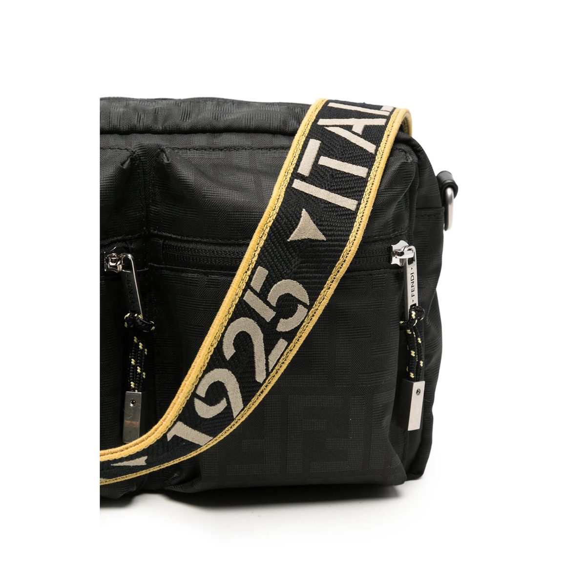 Camera Case Superlight FF Zucca Fabric Crossbody Bags - Black