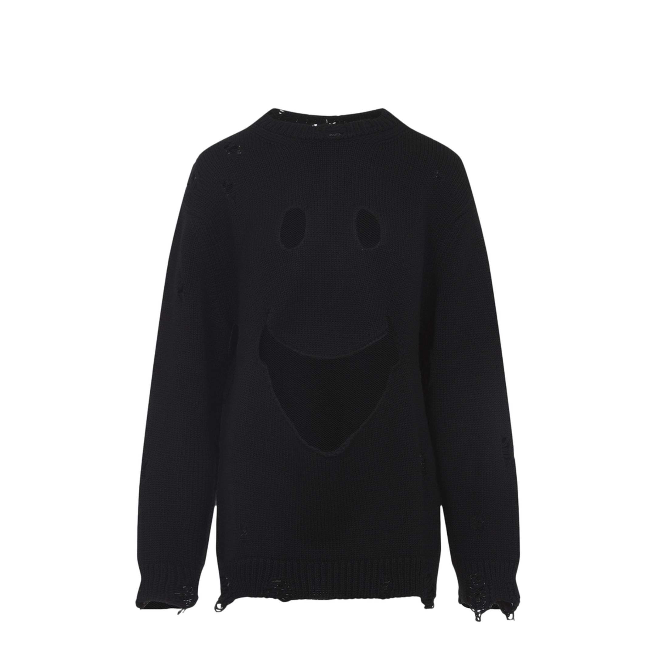 MAYFEYR - Moschino - Smile Cropped Sweater - 252D09225405