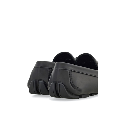 MAYFEYR - Ferragamo - Embossed Gancini Monogram Driving Loafers - 02C3980779172