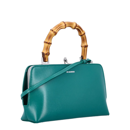 Leather Goji Bamboo Mini Bag