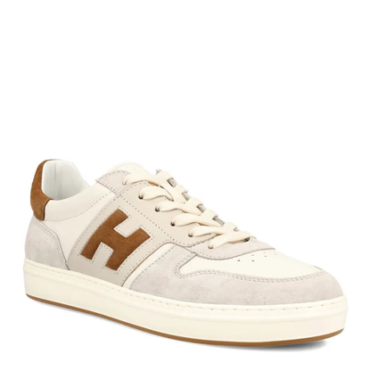MAYFEYR - Hogan - H-Tv Suede And Nappa Leather Sneakers - HXM6680FZ00UHC