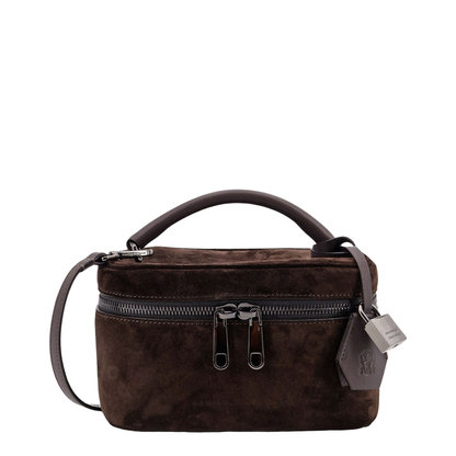 Suede Shoulder Bag
