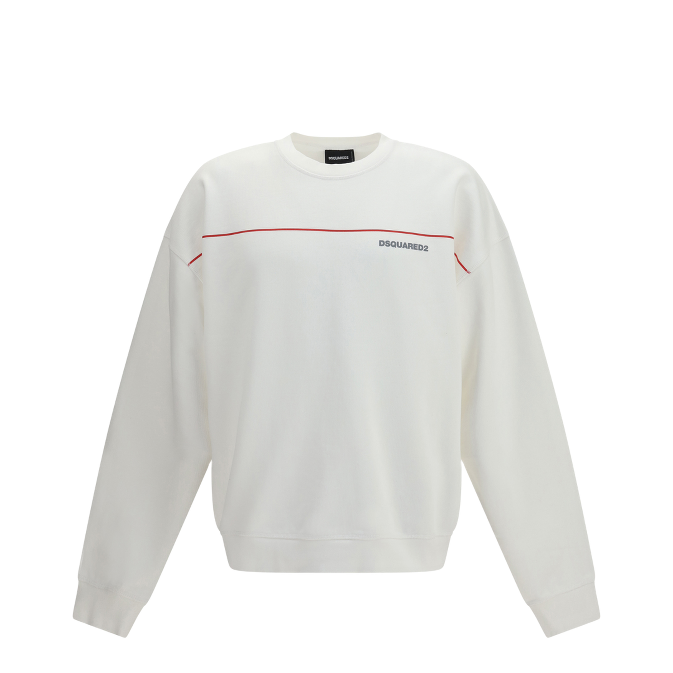 MAYFEYR - Dsquared2 - Cotton Crew Neck Sweatshirt With Logo Print - S71GU0770D25028