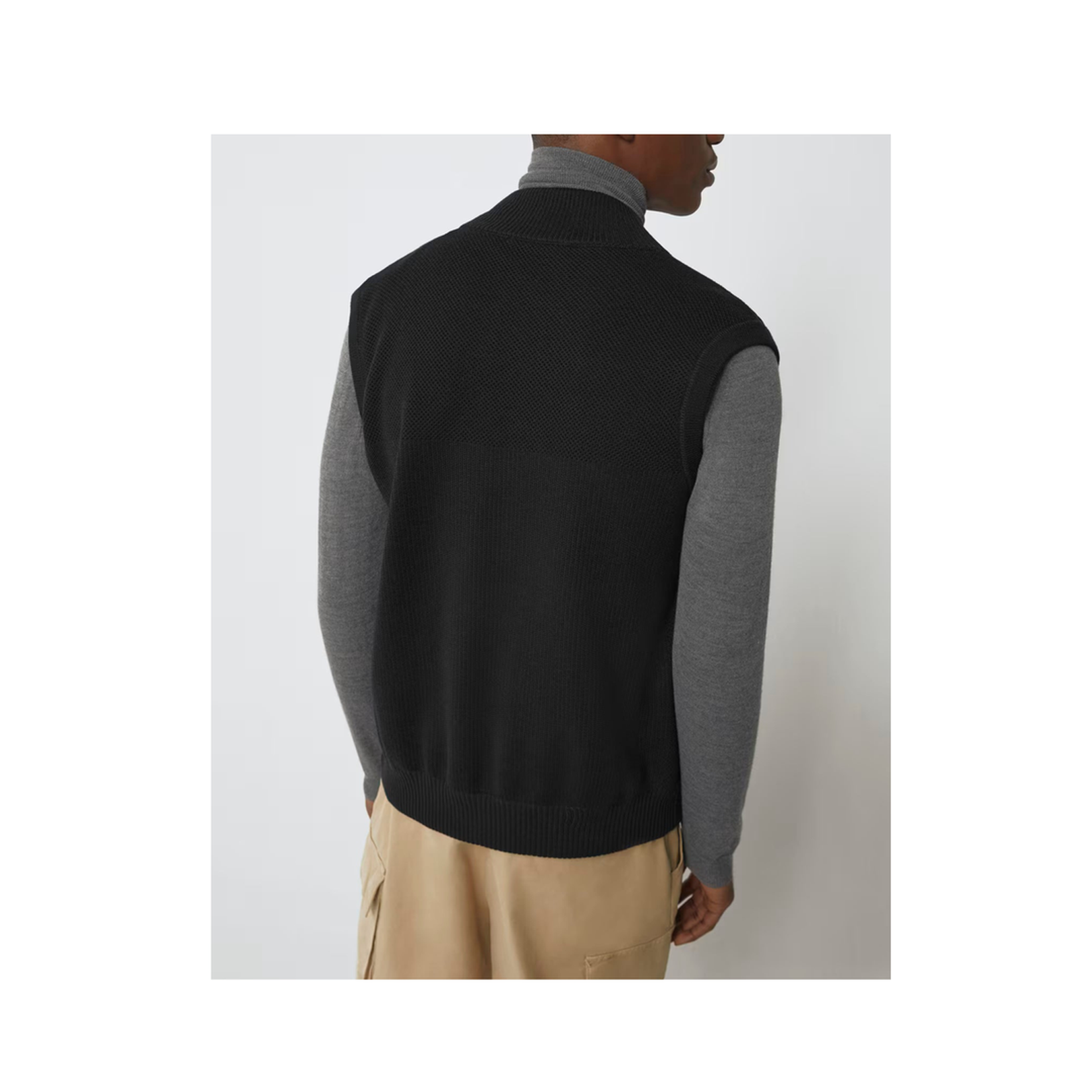 HyBridge Quilted Knit Vest