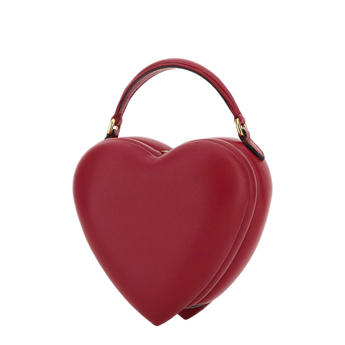 MAYFEYR - Moschino - Red Nappa Leather Love Me Bag Handbag - MC4137PP1OOA0500