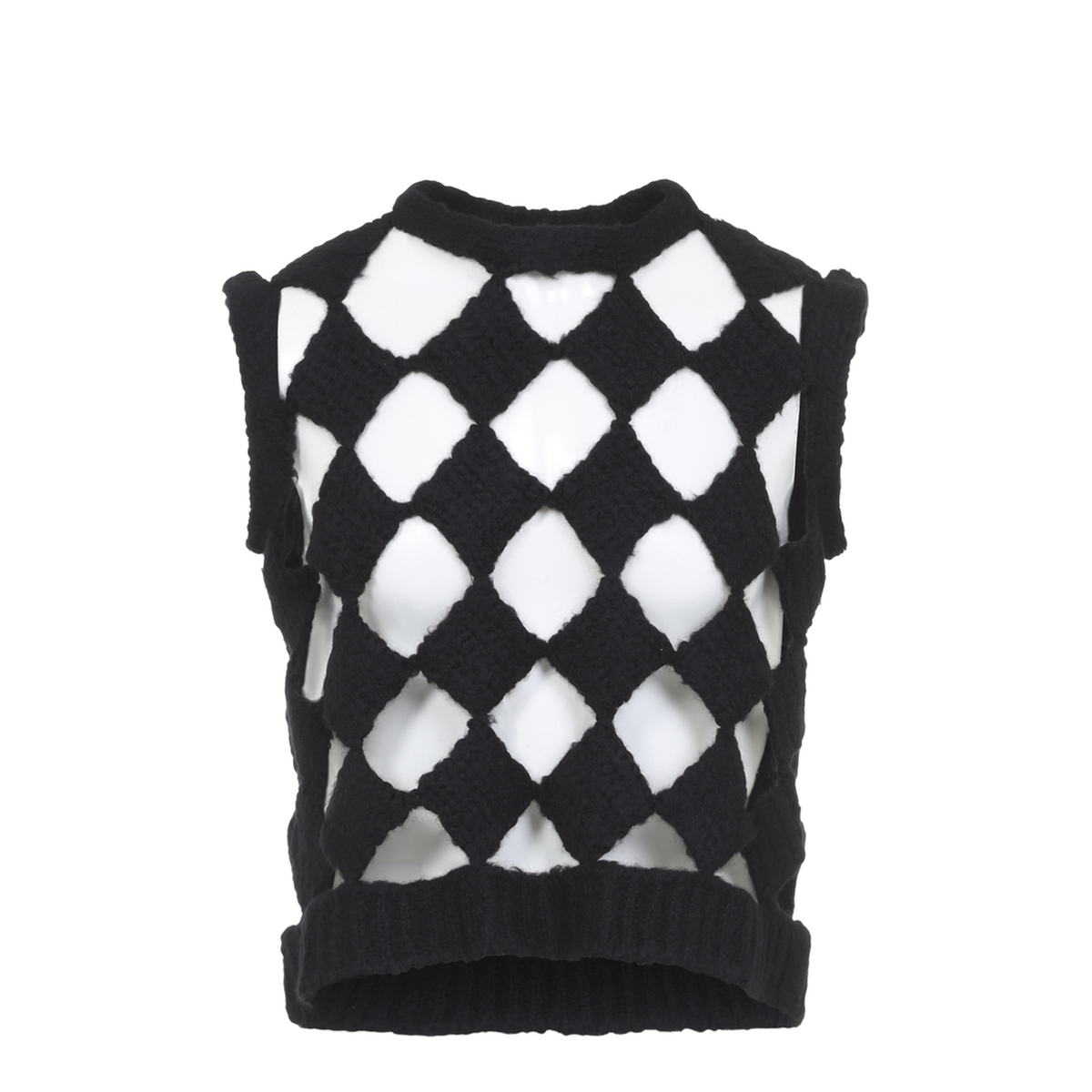 Black Cashmere And Silk Sweater