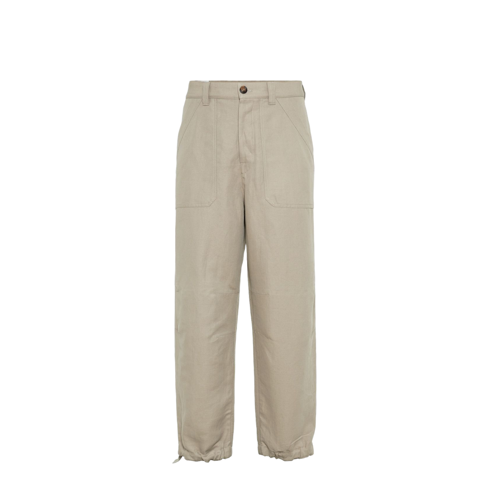 Drill Trousers in Khaki
