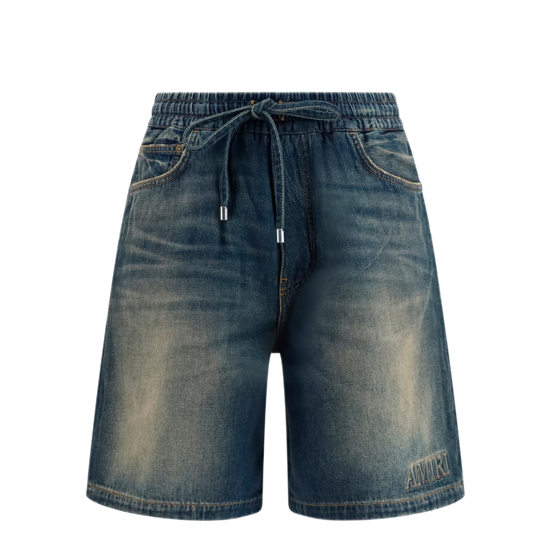 MAYFEYR - Amiri - Drawstring Denim Shorts - AM326SO001001F