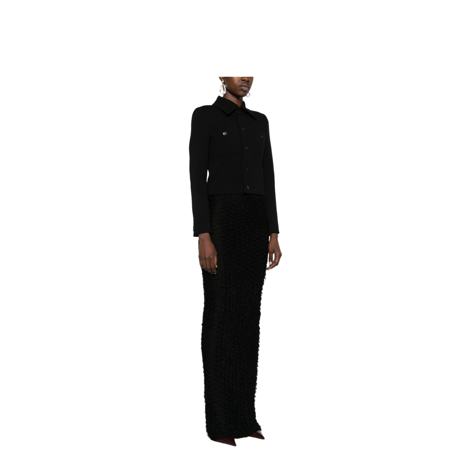 Front Button Fastening Jacket