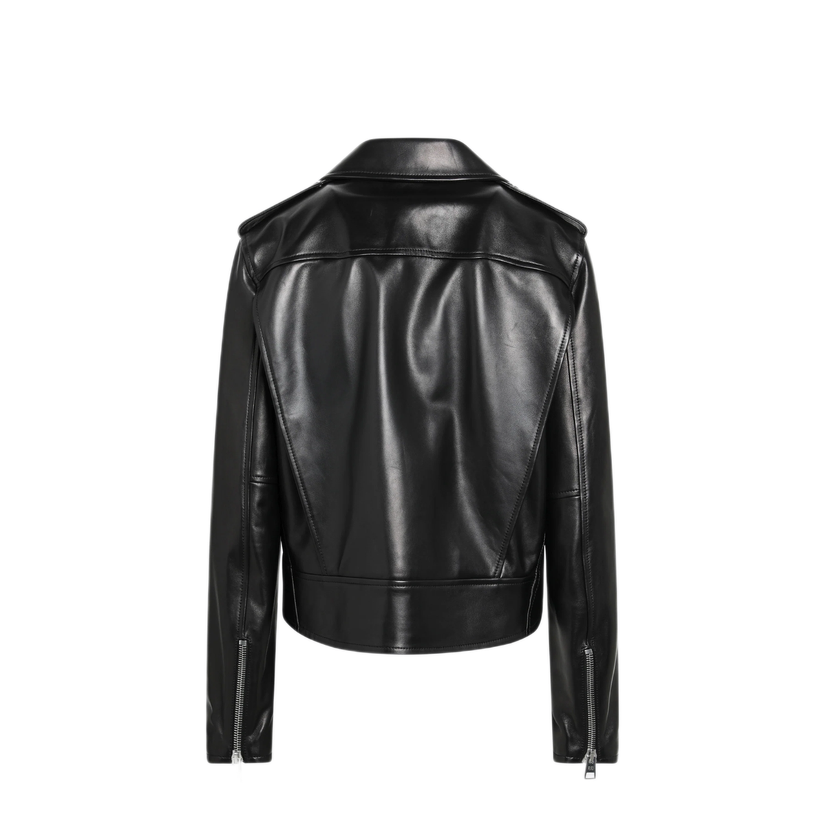 MAYFEYR - Balenciaga - Black Leather Biker Jacket - A002FOTUS111000