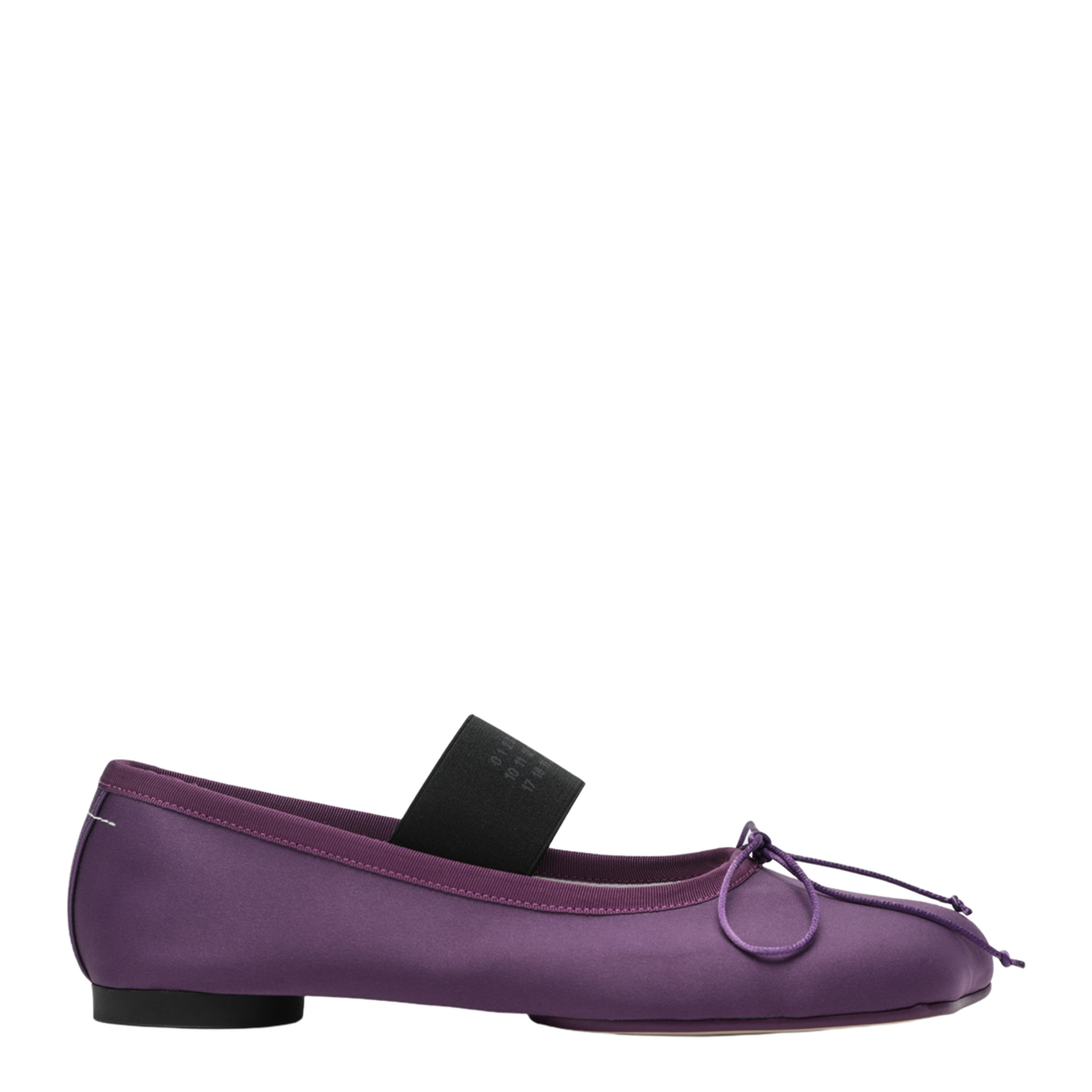 MAYFEYR - Mm6 Maison Margiela - Anatomic Numeric Plum-Colored Ballet Flats - S59WZ0093P5560T5142
