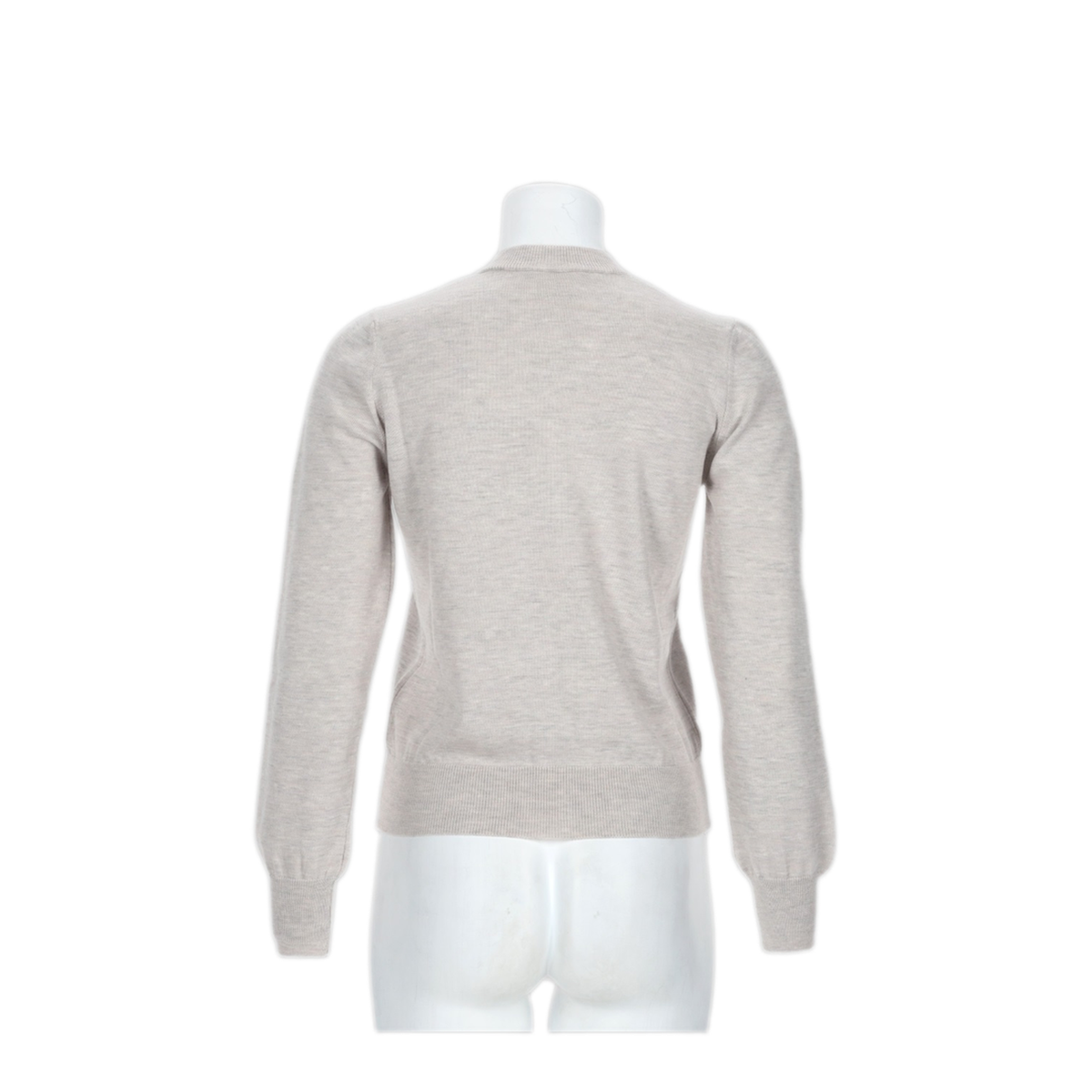 Melange Grey Wool Blend Rosa Cardigan