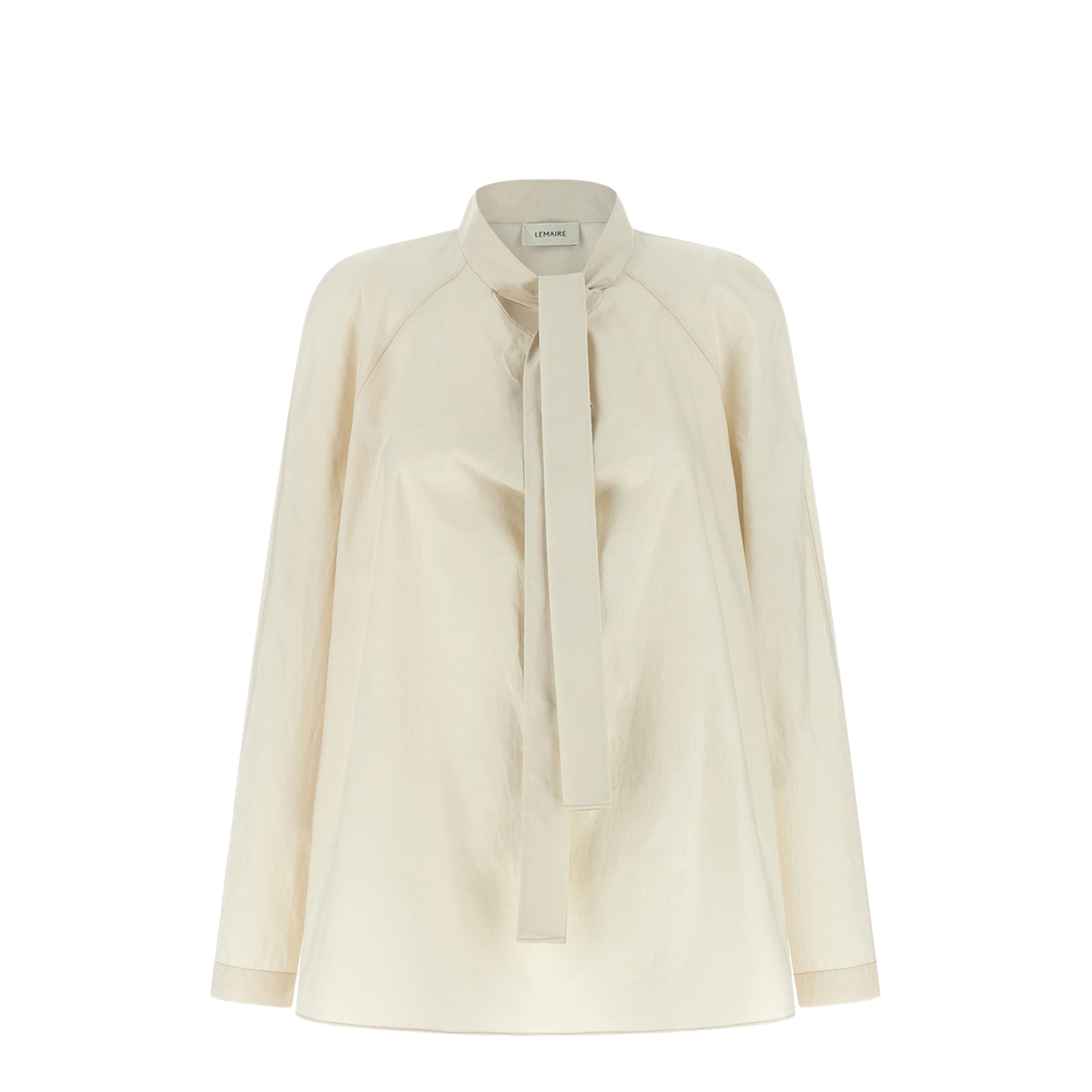 MAYFEYR - Lemaire - Ascot Collar Blouse - SH1218LF1500WH048