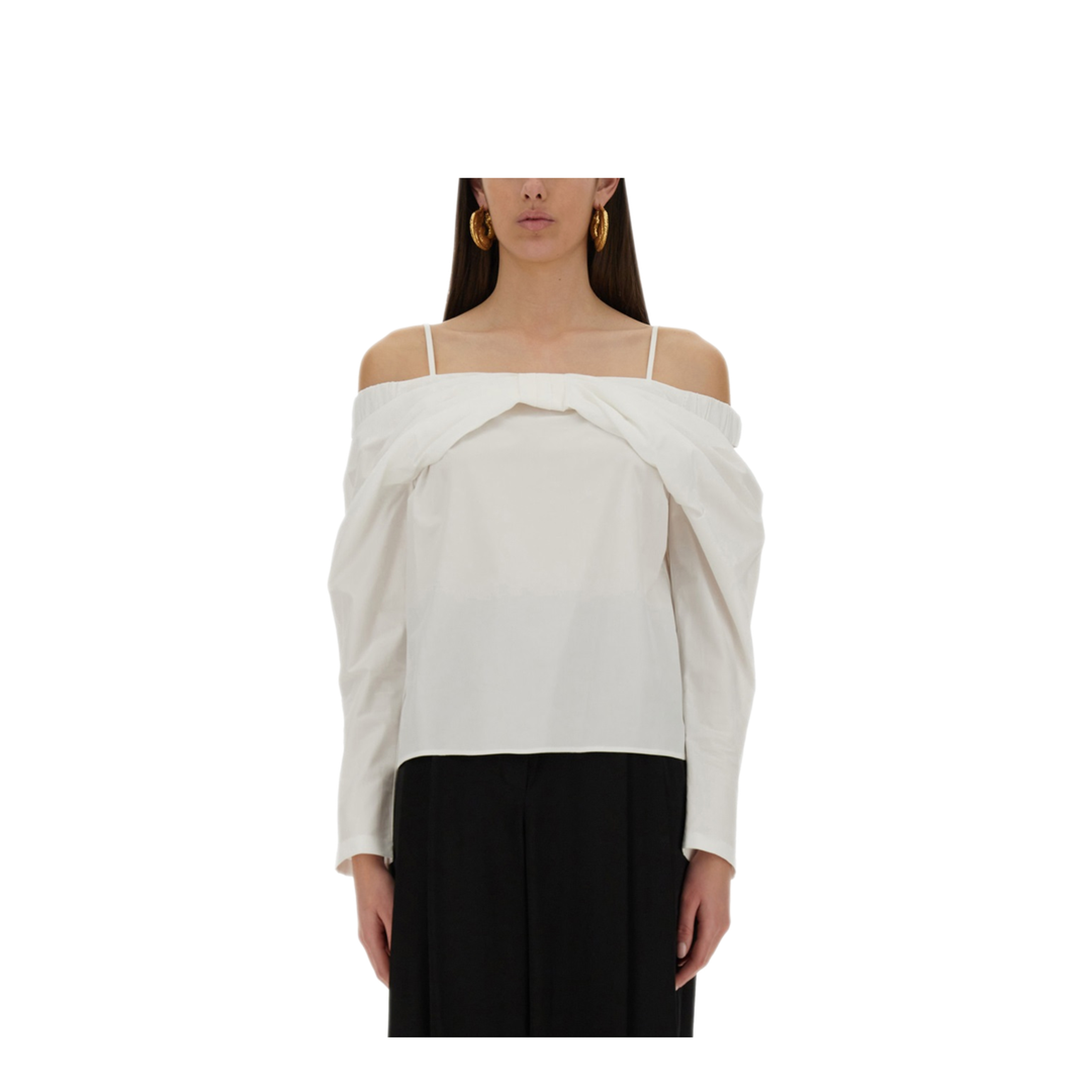 MAYFEYR - NINA RICCI - Off Shoulder Shirt - 25PCTO008CO1077U1000