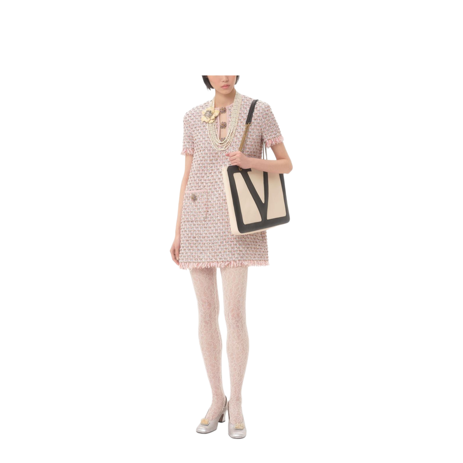 Tweed Short Dress