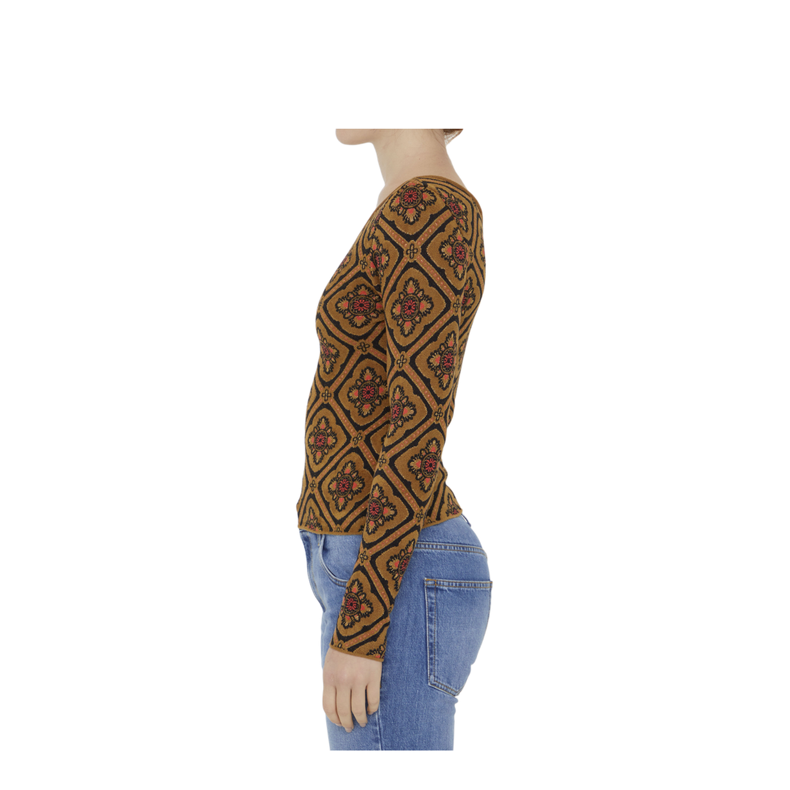Jacquard Fabric Jumper