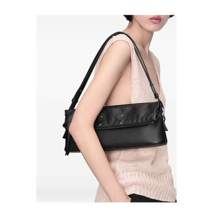 5AC Soft Calf Leather Pouch - Black/Negro