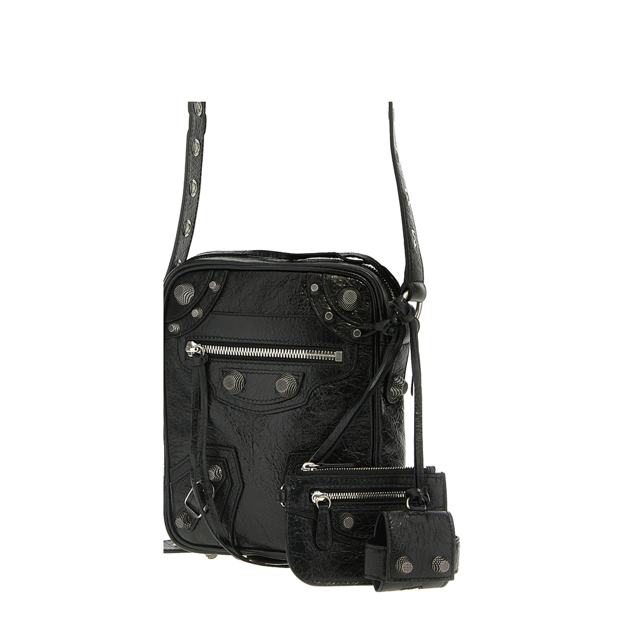 Le Cagole Crossbody Bag in Black