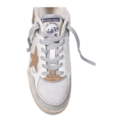 MAYFEYR - Golden Goose - Forty Two Leather Upper Suede Toe Heel And Spur Nylon Tongue Rubber Star - GWF00630F00795711981