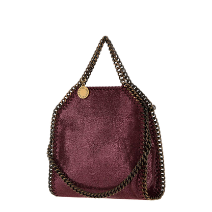 MAYFEYR - Stella Mccartney - Falabella Tiny Bag Eco Dotted Chamois - 391698WP08426016