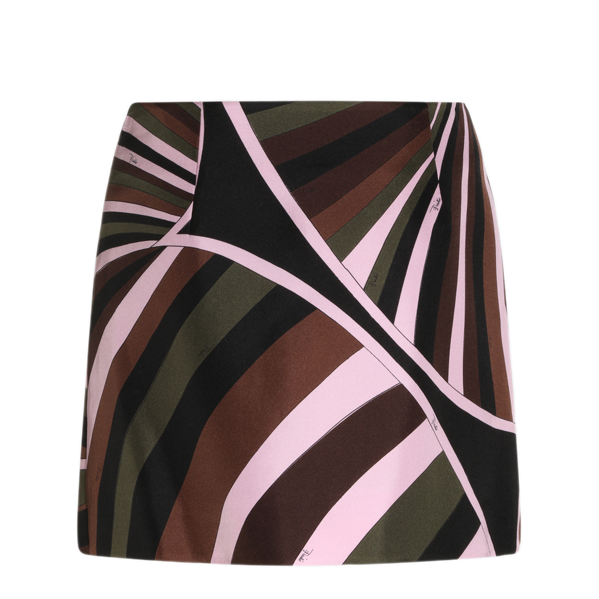 Silk Mini Skirt