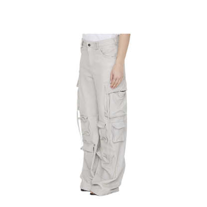 MAYFEYR - Salvatore Santoro - Leather Cargo Pants - 46050NIVCALCE