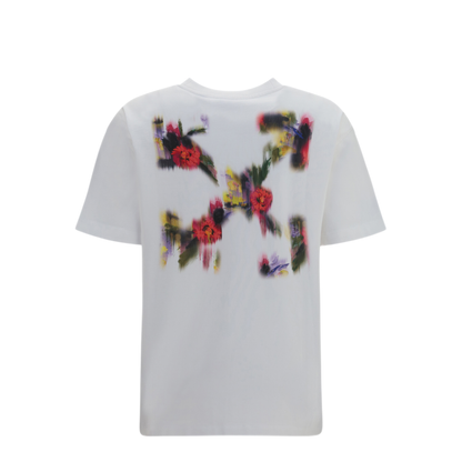 MAYFEYR - Off-White - Arrow Flower T-Shirt - 2FA00645T