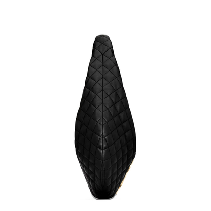 ICARE Hobo in Quilted Nappa in Black