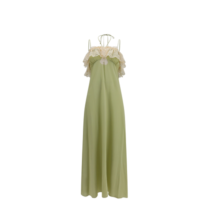 MAYFEYR - Chloè - Silk Dress With Lace Details - CH26ARO25005