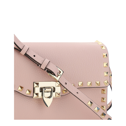 MAYFEYR - Valentino - Rockstud Mini Shoulder Bag In Garnet Calfskin - 9W2B0181VSF16Q