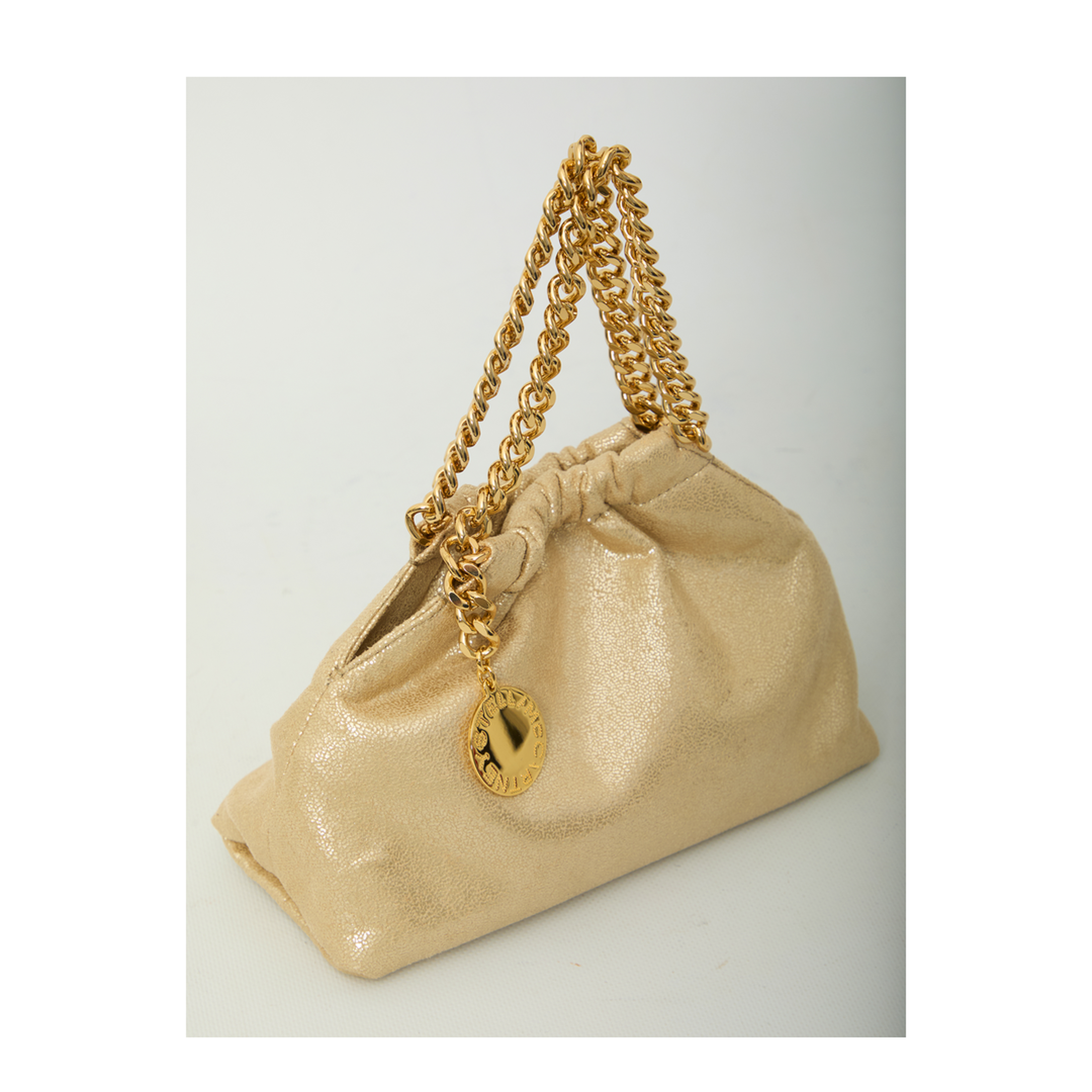 MAYFEYR - Stella Mccartney - Falabella Mini Drawstring Bag - 7B0144WP0302T702