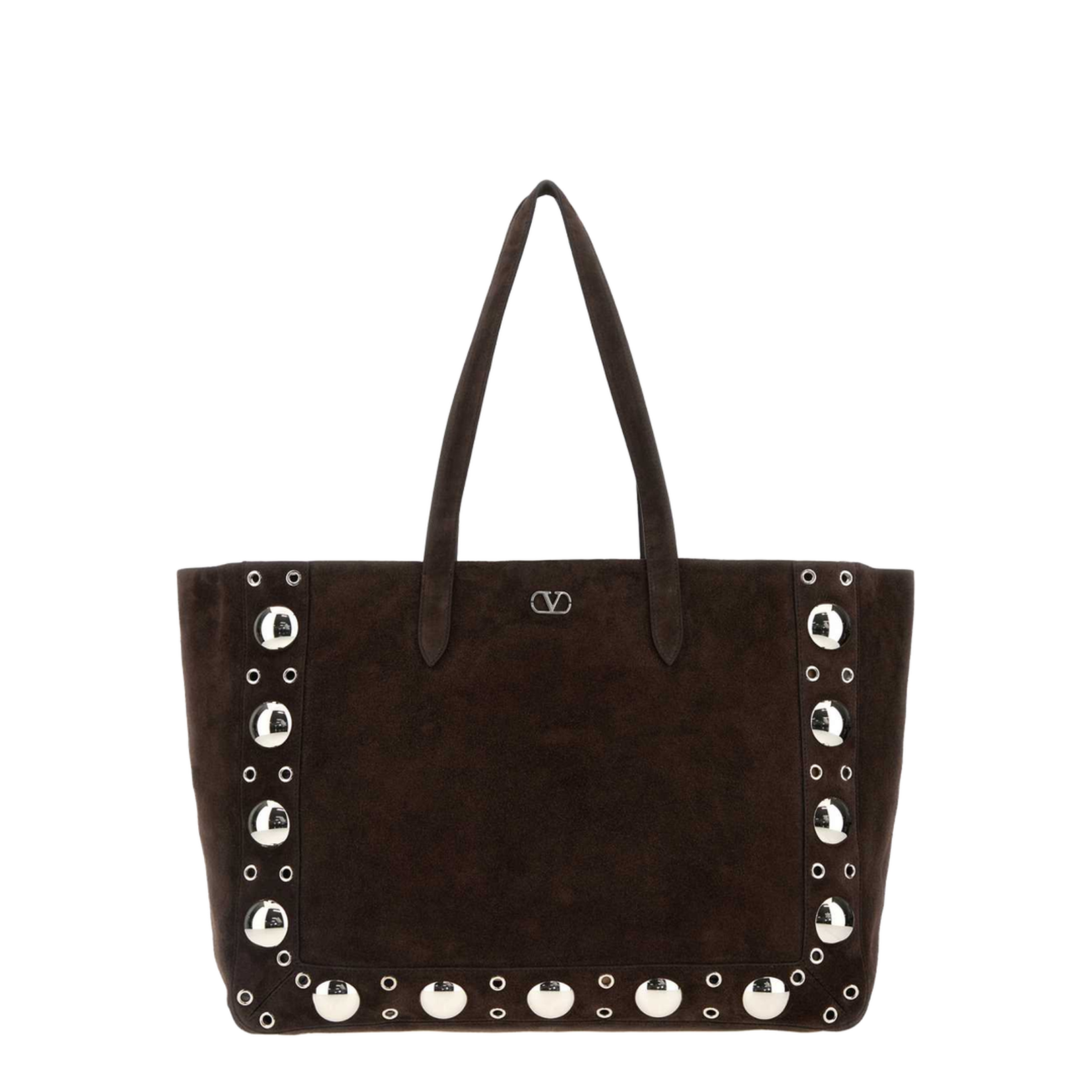 Large Suede Shopping Tote