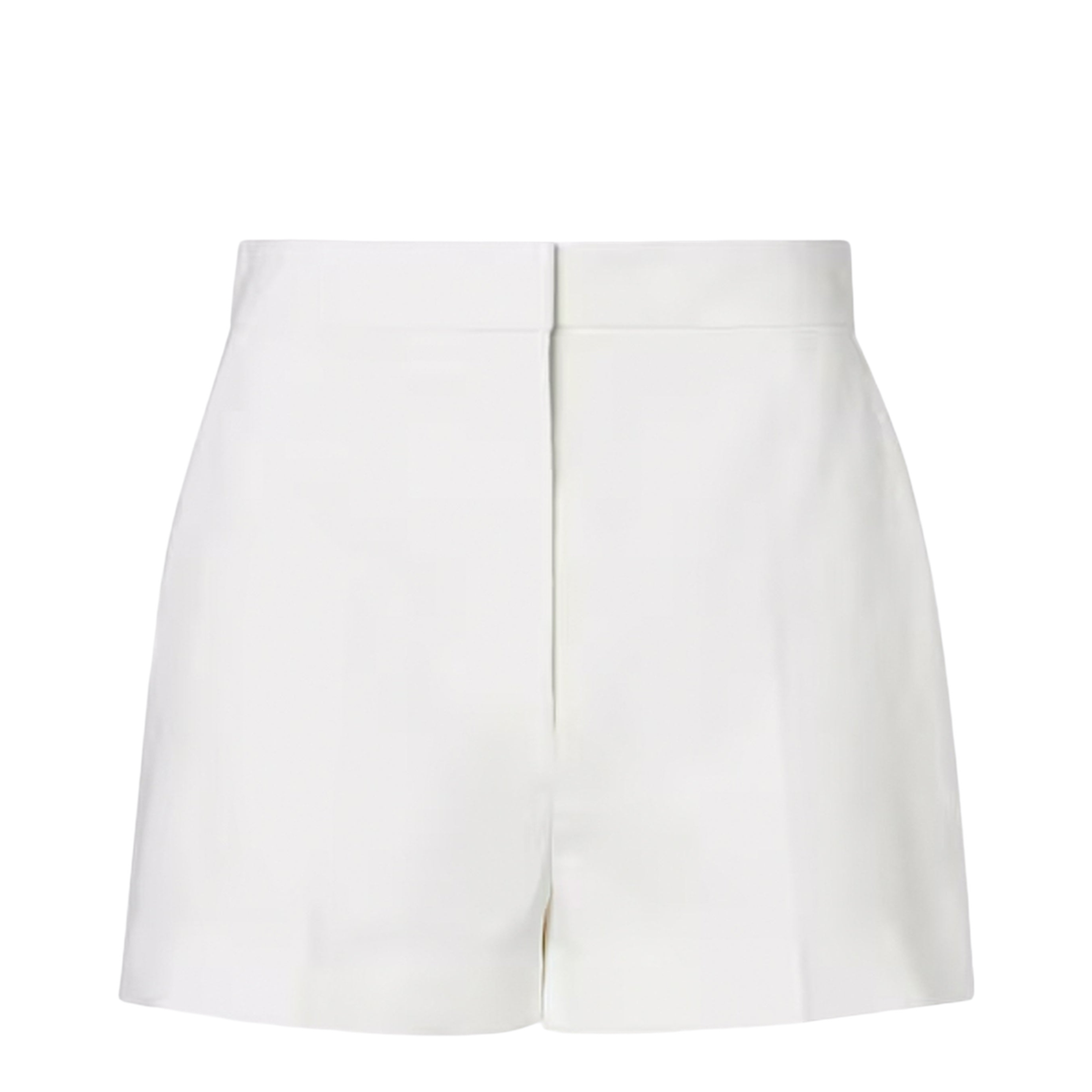 White Linen and Cotton Shorts