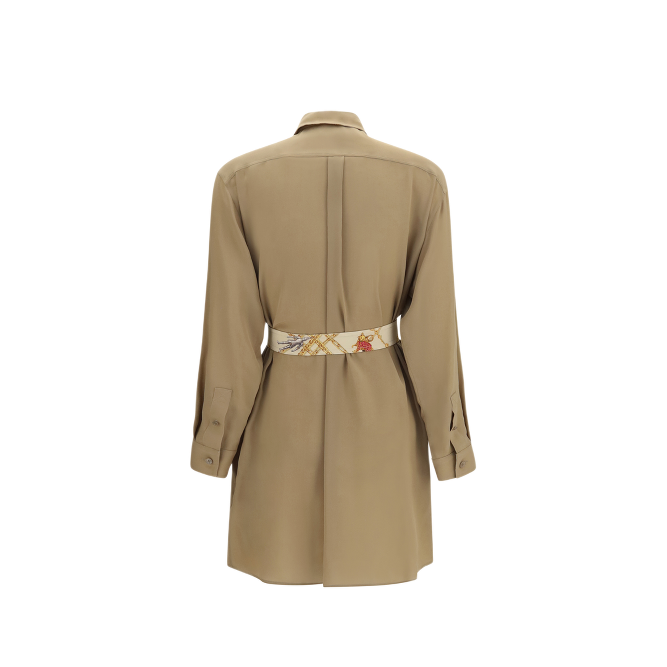 MAYFEYR - Burberry - Silk Cr Pe De Chine Shirt Dress - 8129794C2386