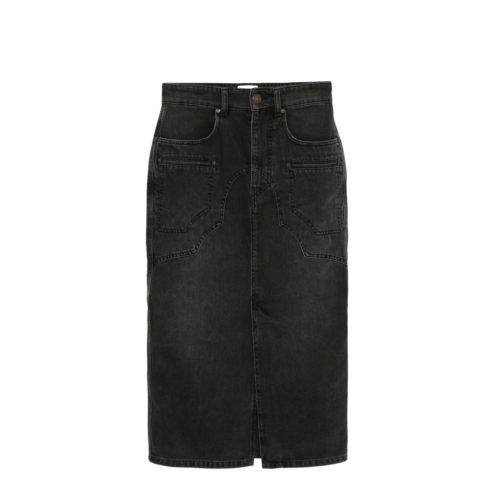 Britt Denim Midi Skirt