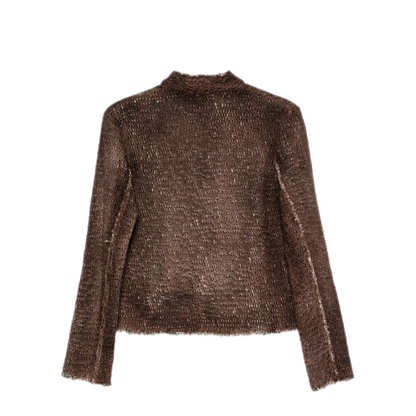 MAYFEYR - Avant Toi - Brown Boucl Jacket - 226WD1820ATEV-HV01194