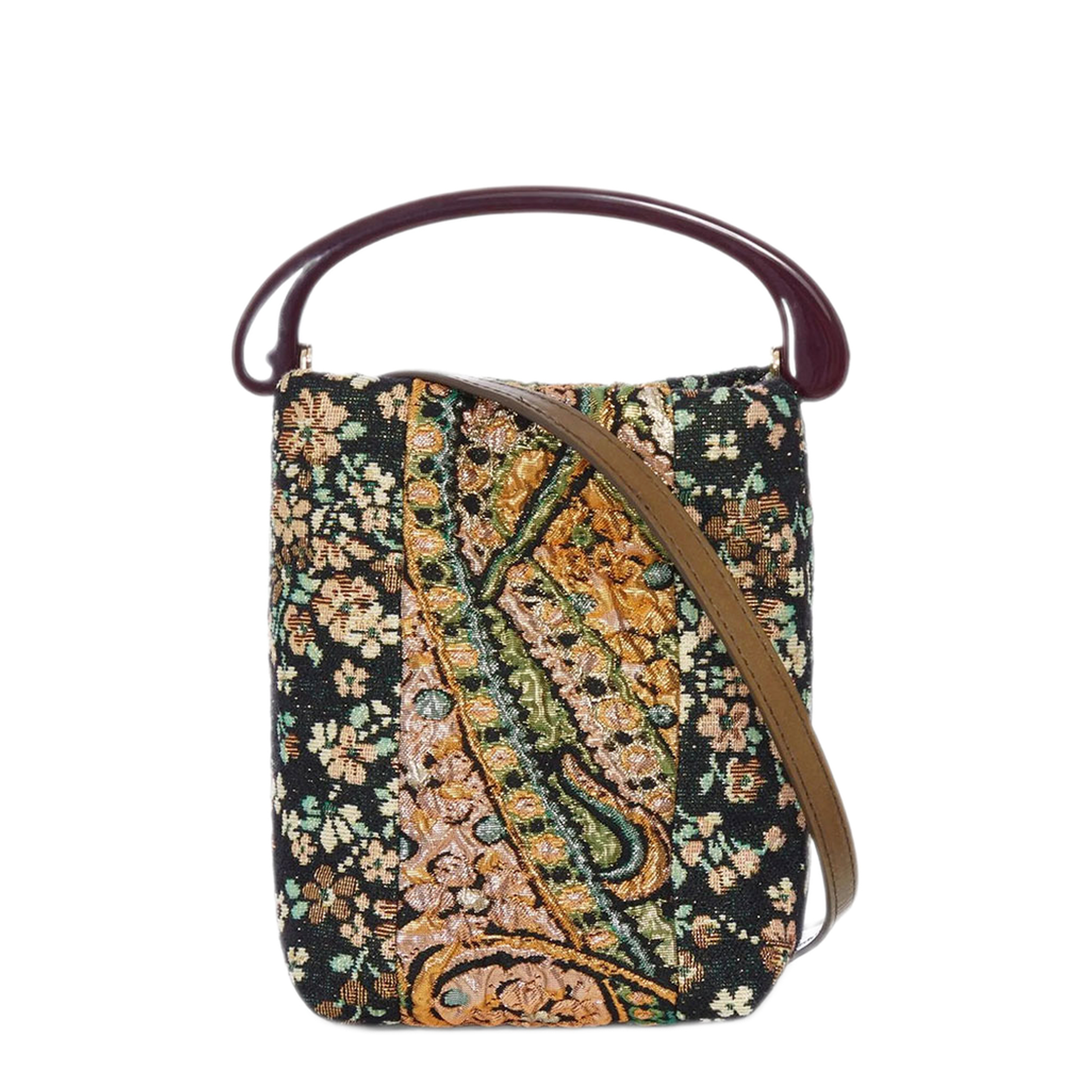 MAYFEYR - Dries Van Noten - Micro Floral Jacquard Handbag - 0115074151703