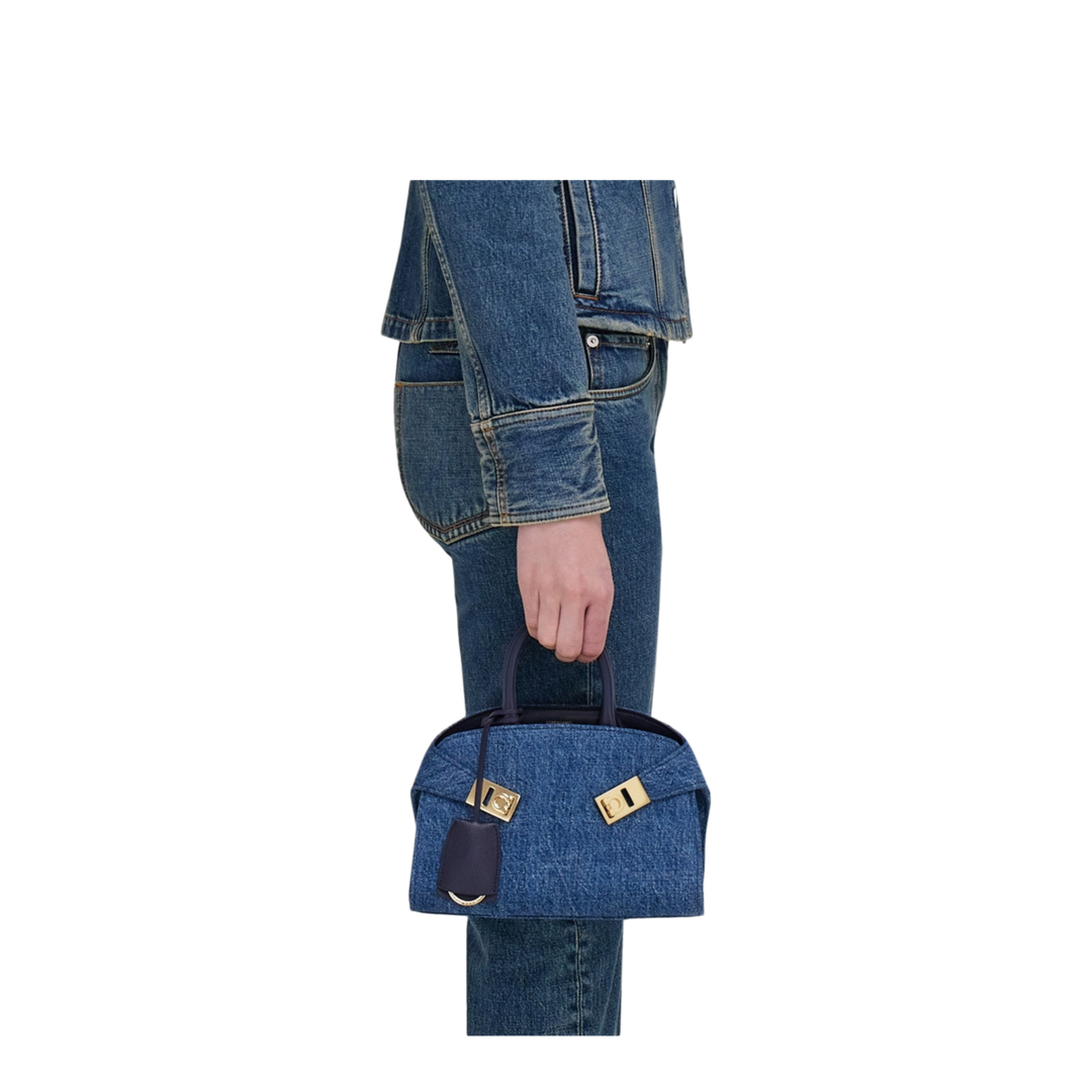 Gancini Shoulder Bag