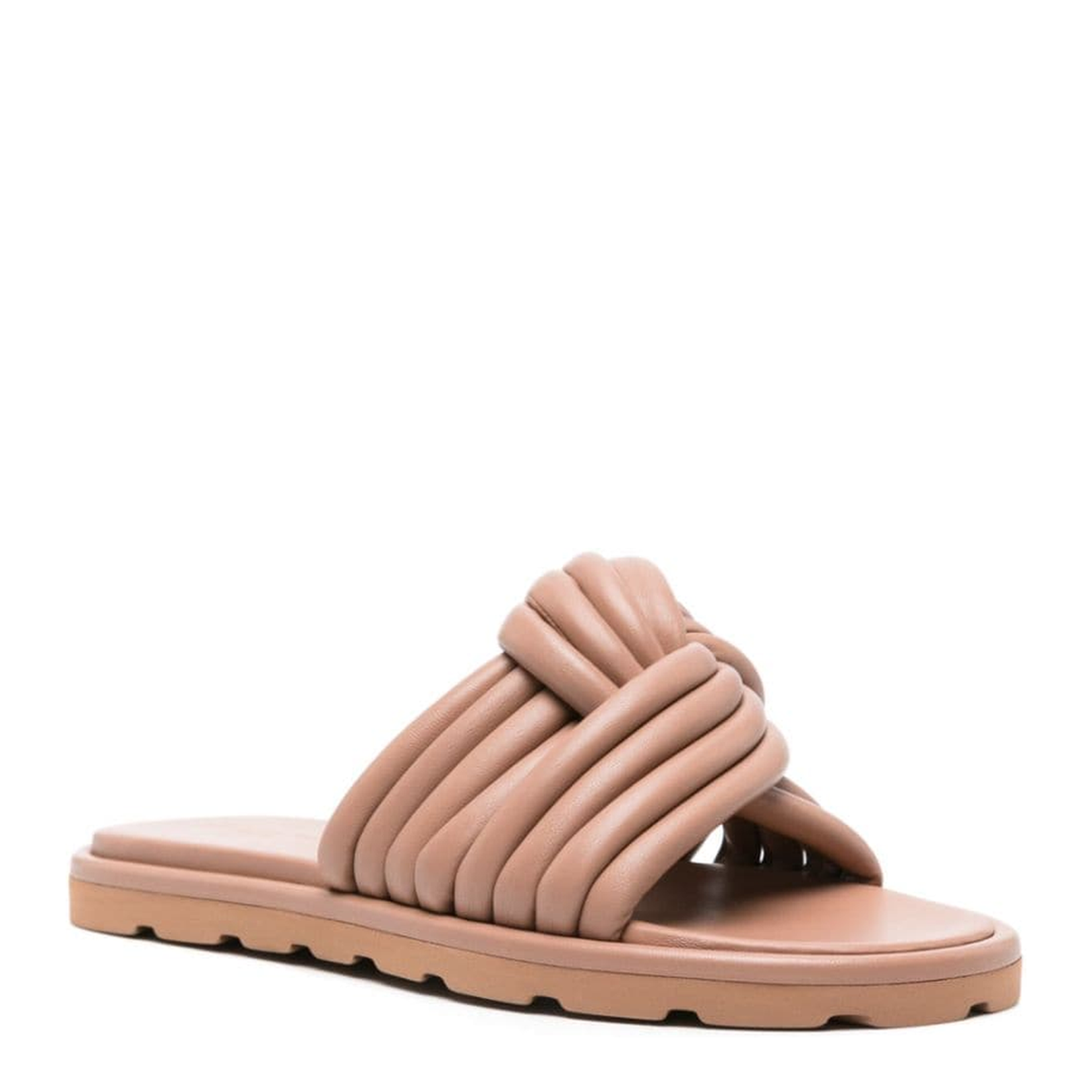 Leather Flat Sandals