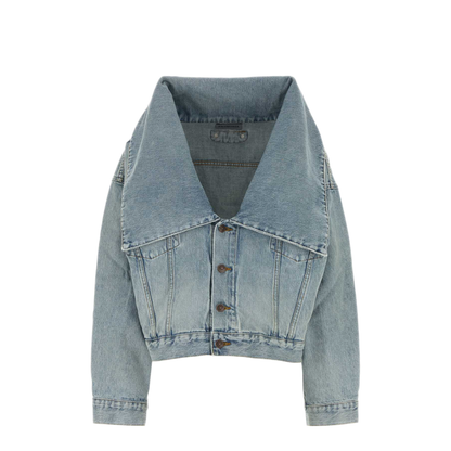 MAYFEYR - Balenciaga - Standing Collar Boxy Denim Jacket - A00977TBP484020