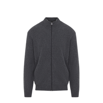 MAYFEYR - CANALI - Full Zip Cardigan In Grey - C1238MK02547111