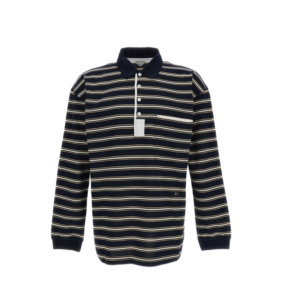 Striped Piquet Polo Shirt