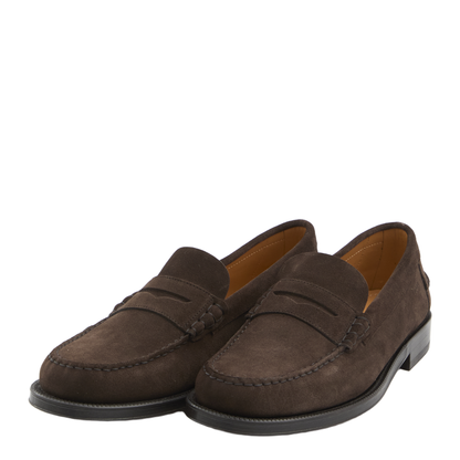 MAYFEYR - Tod's - Dark Brown Suede Loafers - XXM48L00640RE0S800