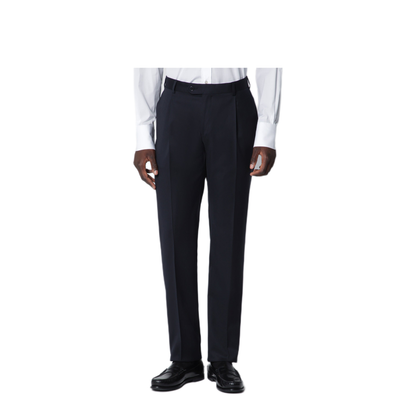 MAYFEYR - Luigi Bianchi - Single Breasted Blue Wool Suit - 34006452505