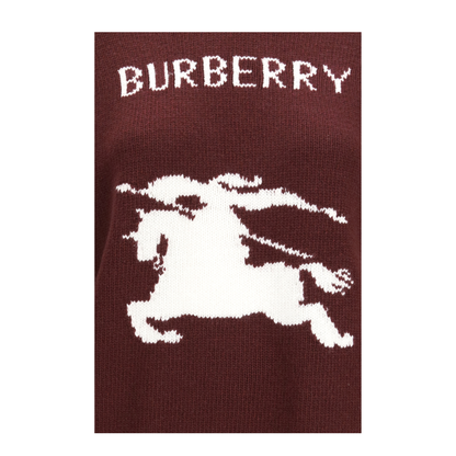 MAYFEYR - Burberry - Cashmere And Wool Sweater With Knight Motif - 8132643